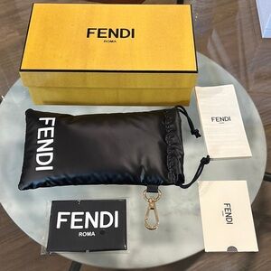 Fendi puffy sunglass case